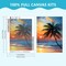 Sunset Beach Diamond Painting Kits for Adults, DIY 5D Sunset Landscape Diamond Art Kits, Landscape Paint with Diamonds Gem Art Full Round Drill Home Wall Decor